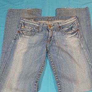 Buckle BIG STAR CASEY JEANS size 28L Light blue in color in like new condition